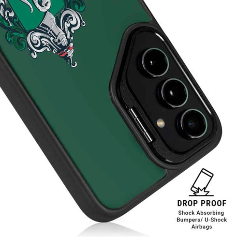 Wizarding World Harry Potter Slytherin House Crest Galaxy S24 Kickstand Case